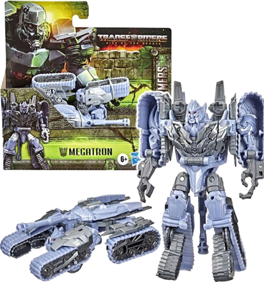 Hasbro Transformers Rise of the Beasts Megatron actiefiguur - 11 cm