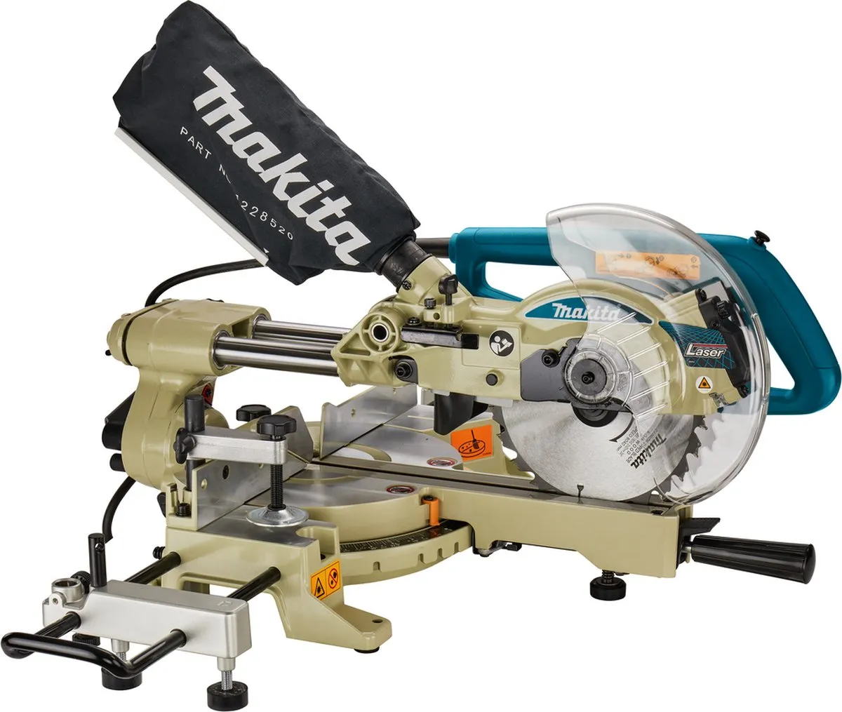 Makita LS0714LN Radiaalafkortzaag 190mm 1010W - afbeelding 6 van 6