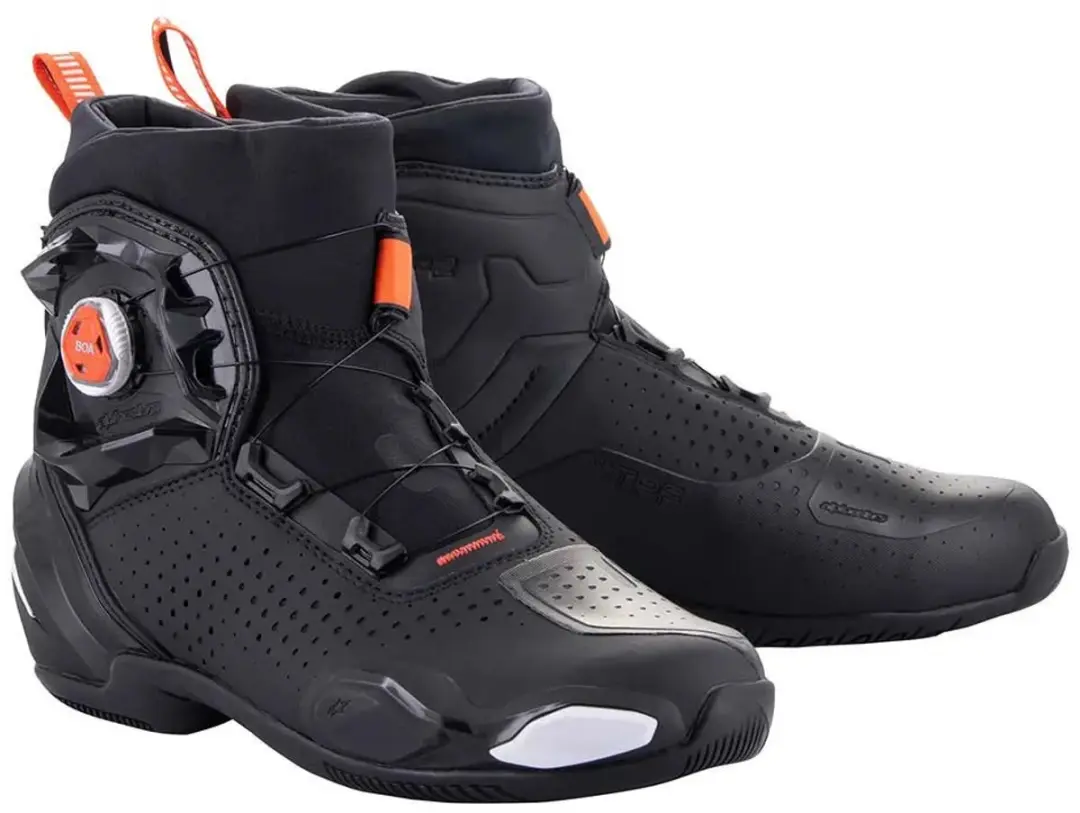 Alpinestars SP-2 Schoenen - Maat 48 - Zwart/Wit/Rood/Fluo