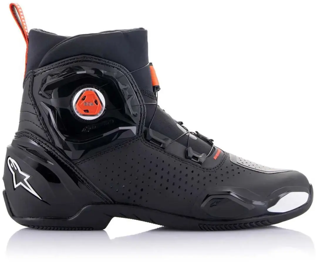 Alpinestars SP-2 Schoenen - Maat 48 - Zwart/Wit/Rood/Fluo