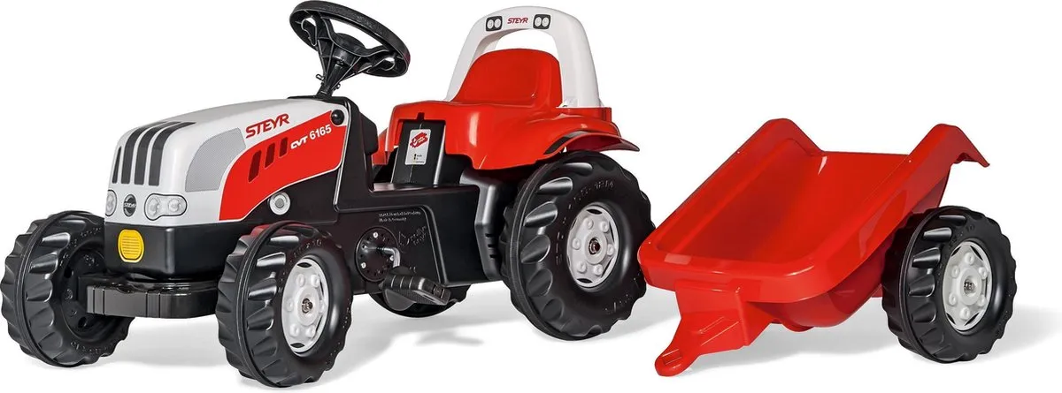 Rolly Toys Tractor Steyr 6190 CVT met Aanhanger