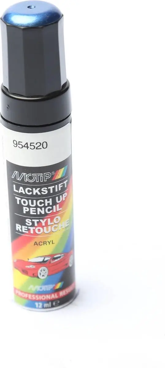 Motip 954520 Auto Lakstift Blauw Metallic 12ml