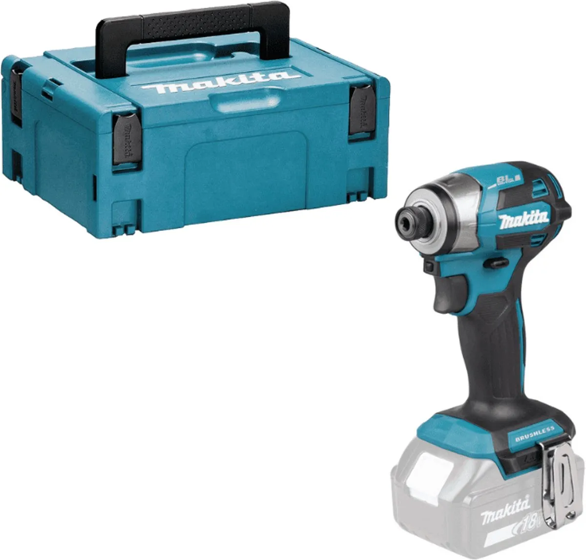 Makita DTD173ZJ Slagschroevendraaier 180Nm - LXT - Makpac - afbeelding 6 van 6
