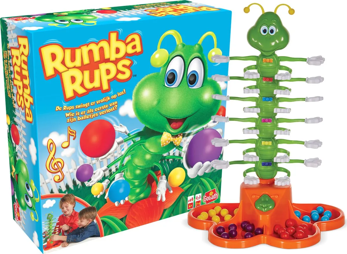 Goliath Rumba Rups Actiespel - 28 Ballen - 3x AA