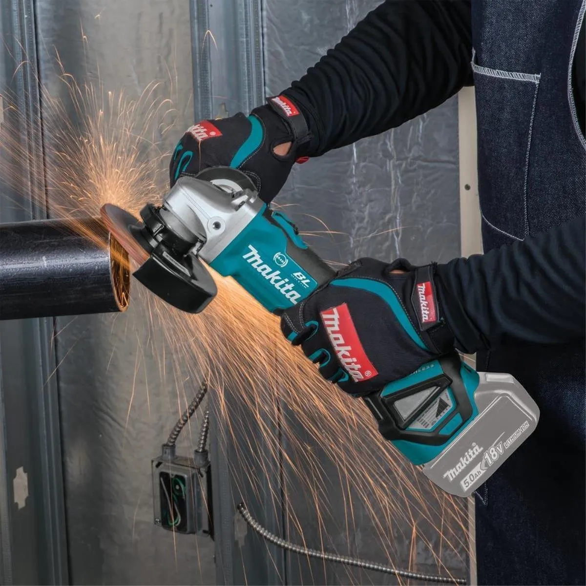 Makita DGA513Z Haakse Slijper 125mm - Body