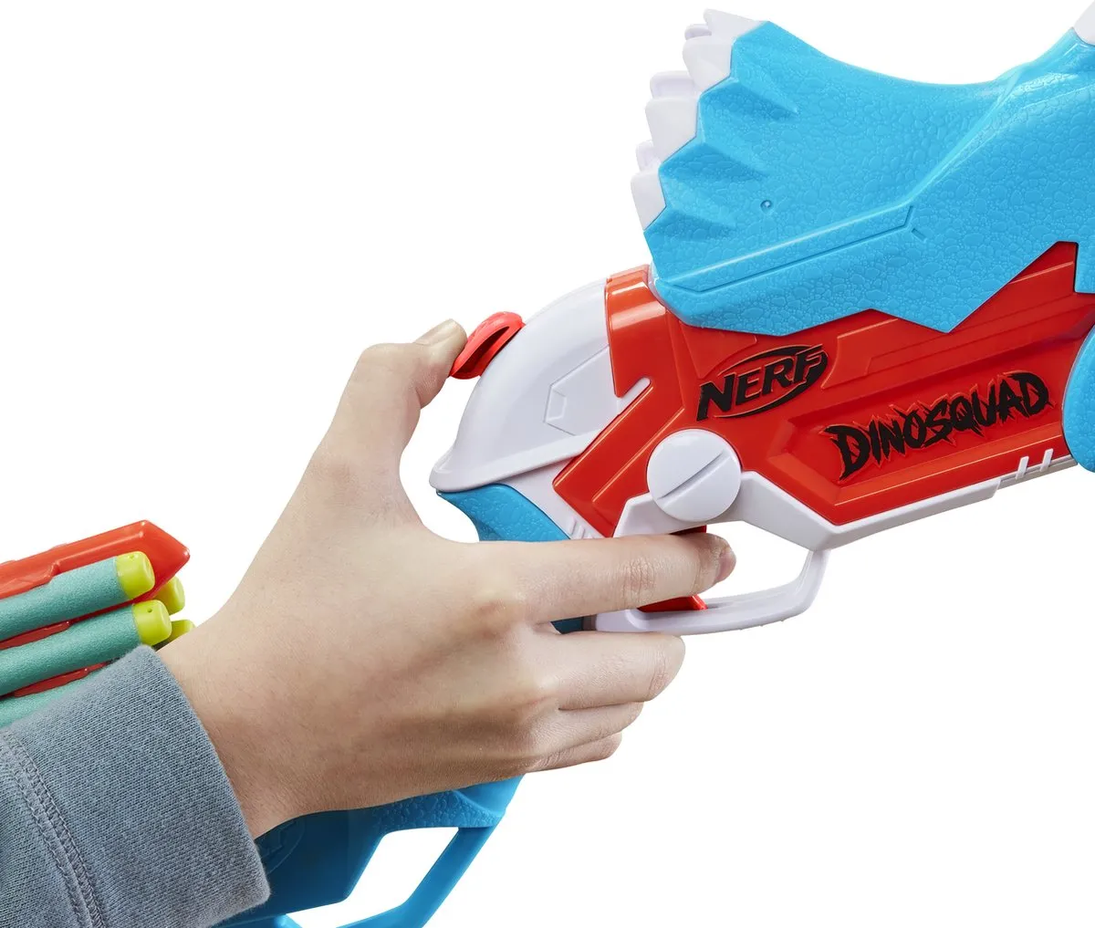 Nerf Dinosquad Tricerablast F0803EU4 - Multikleur - afbeelding 6 van 6