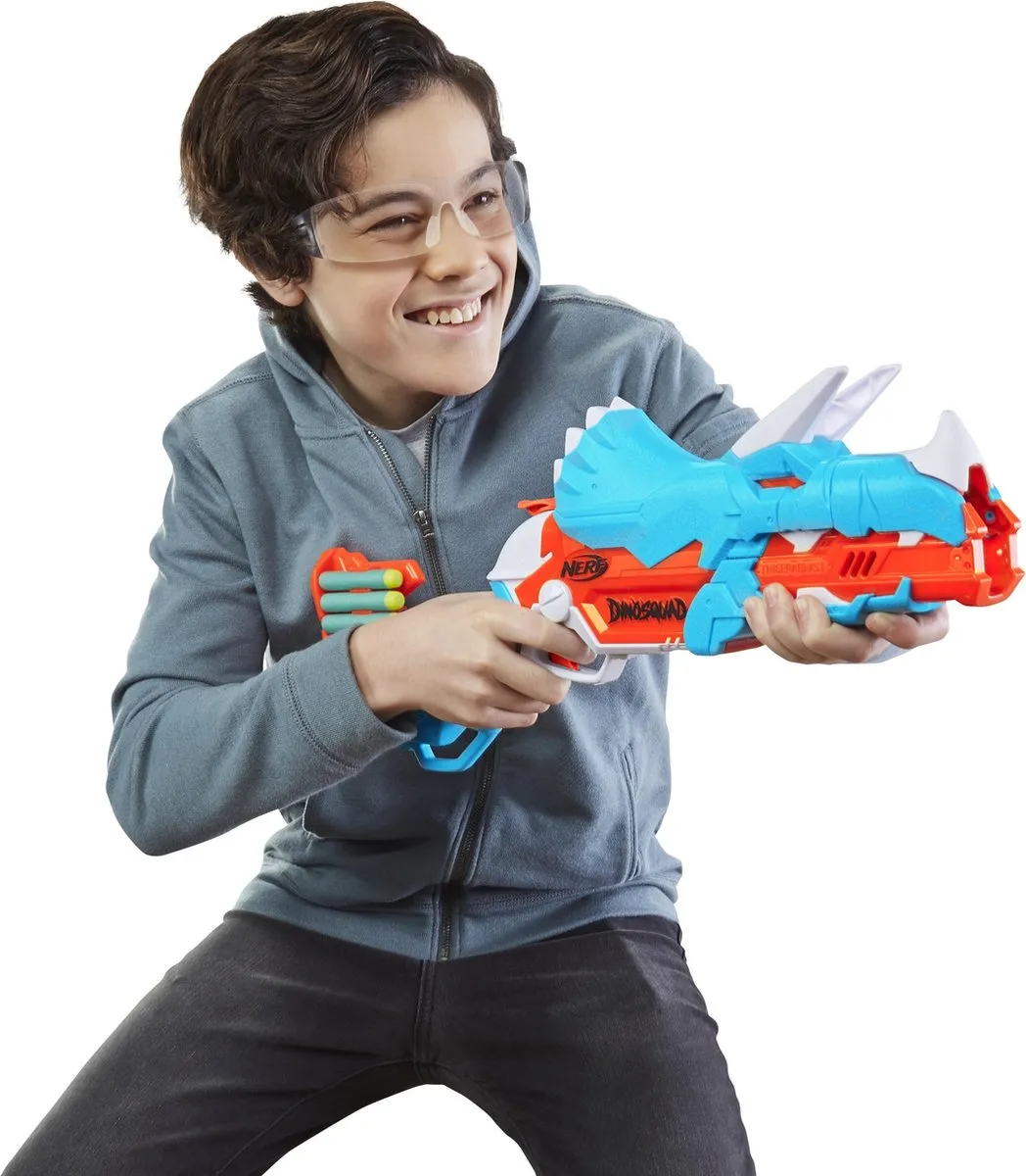 Nerf Dinosquad Tricerablast F0803EU4 - Multikleur