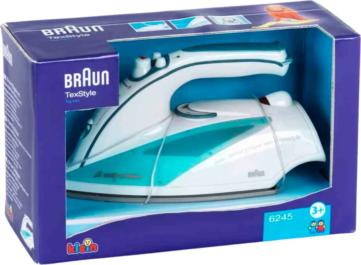 Braun Strijkijzer - Blauw - 2x AA