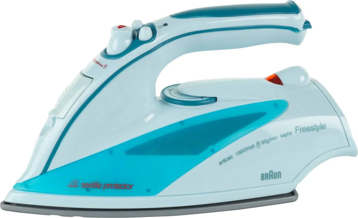 Braun Strijkijzer - Blauw - 2x AA