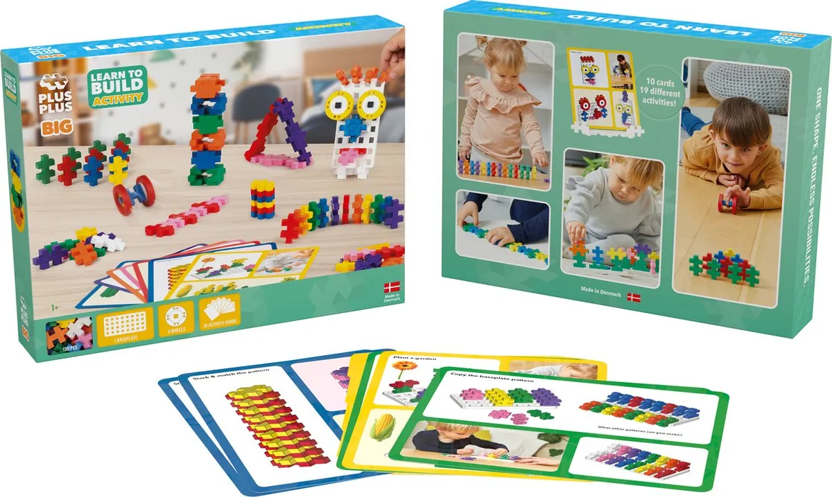 Plus-Plus Learn to Build 3448 Bouwset - 130 Stukken - Activiteiten