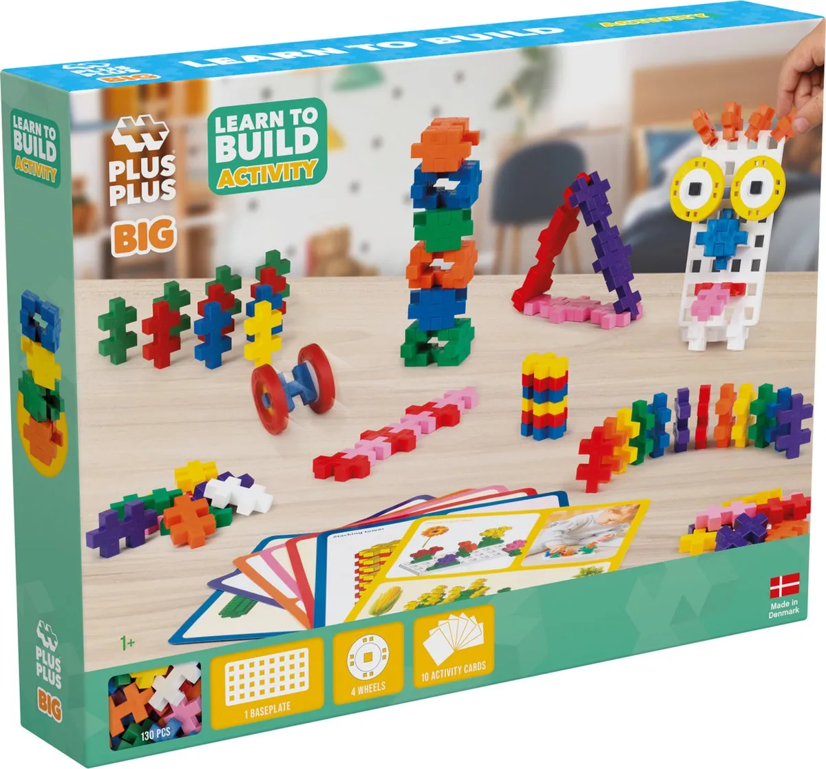 Plus-Plus Learn to Build 3448 Bouwset - 130 Stukken - Activiteiten