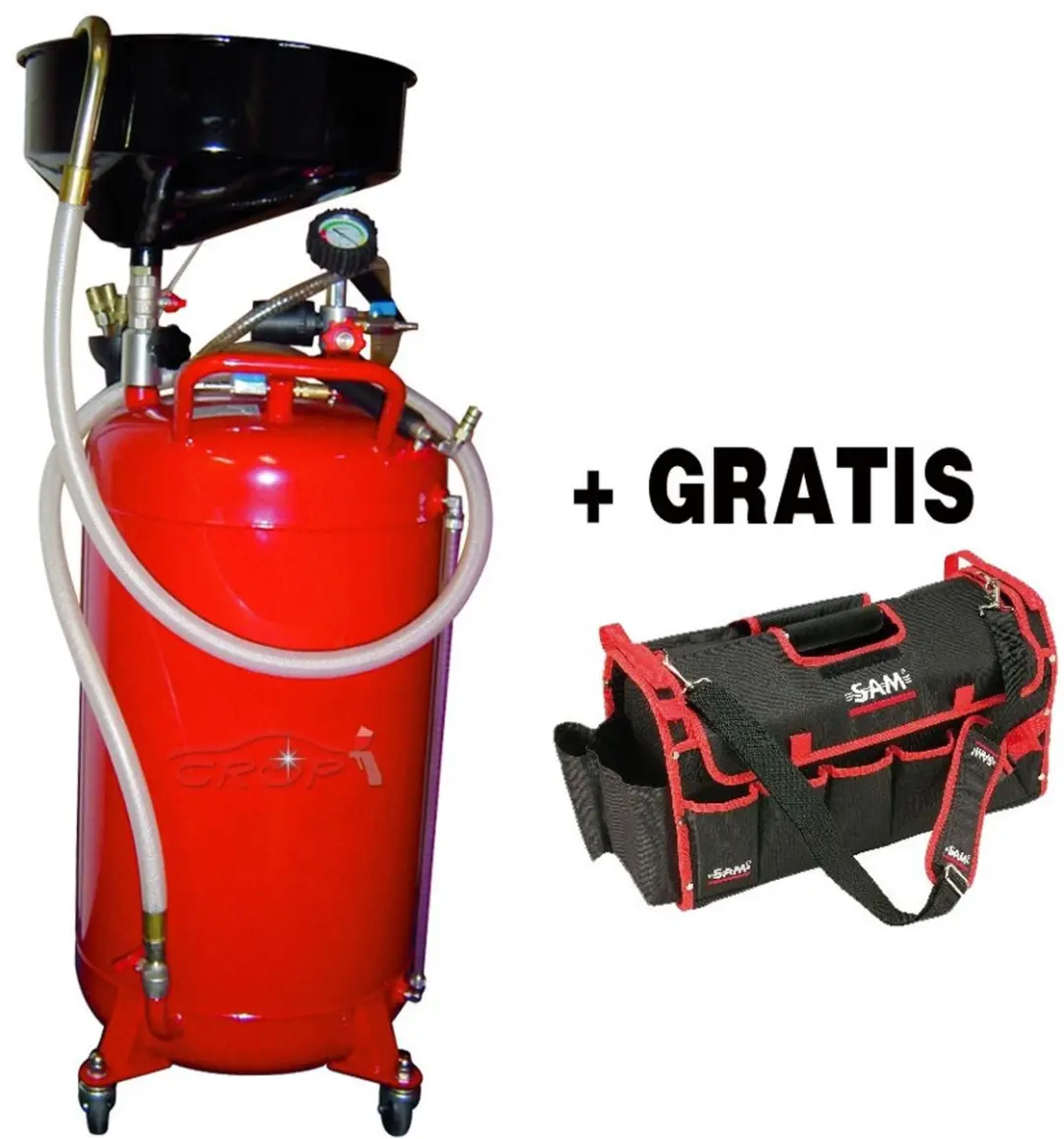 RODAC RQN1063 Olieafzuig- en opvangbak 65L