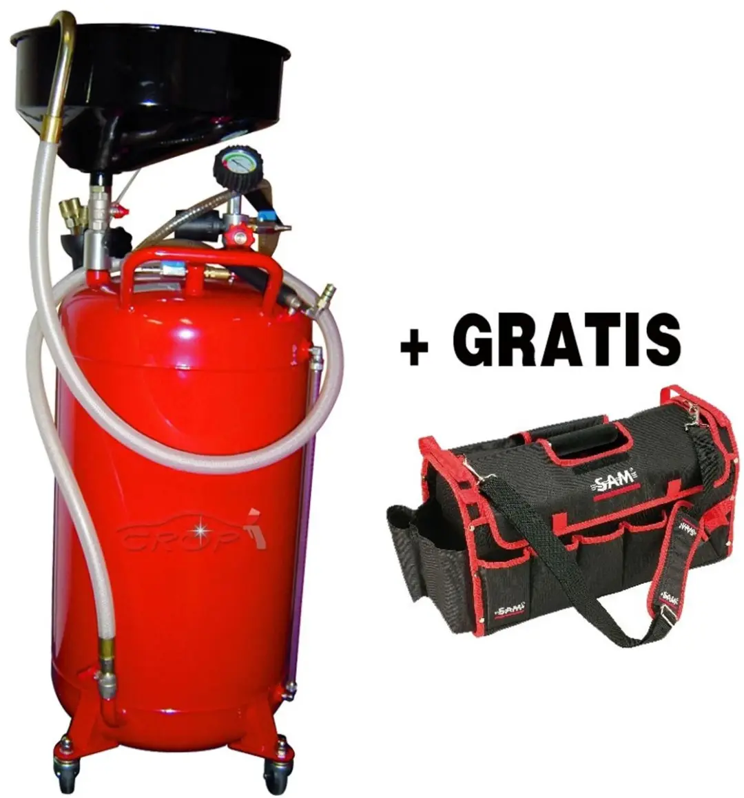 RODAC RQN1063 Olieafzuig- en opvangbak 65L