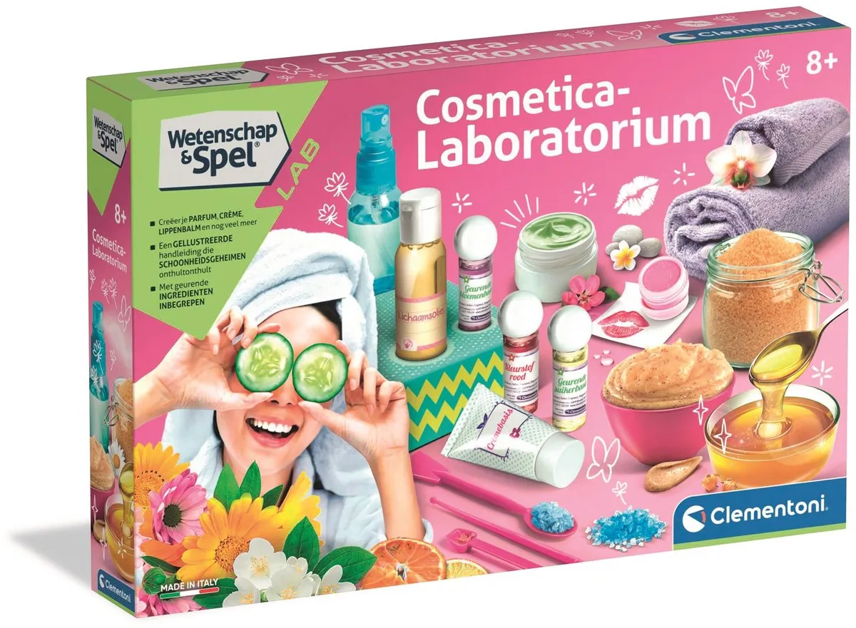 Clementoni Cosmeticalaboratorium Experimenteerdoos 66902