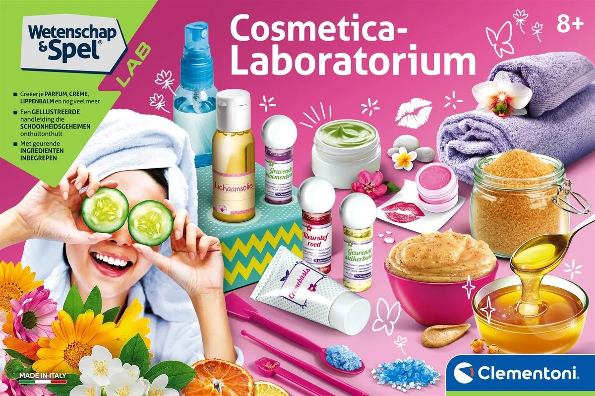 Clementoni Cosmeticalaboratorium Experimenteerdoos 66902