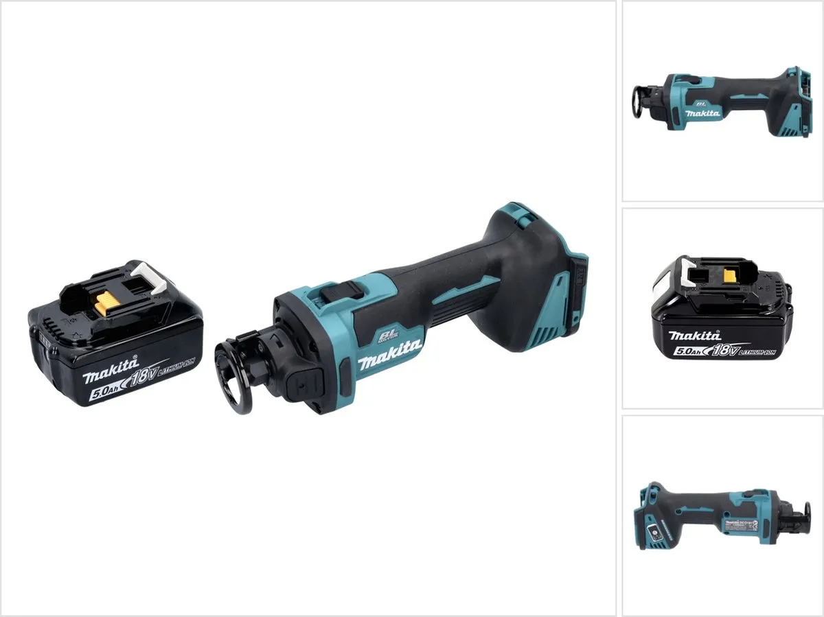 Makita DCO 181 T1 Accu-Rotatiesnijder 18V 32.000 tpm
