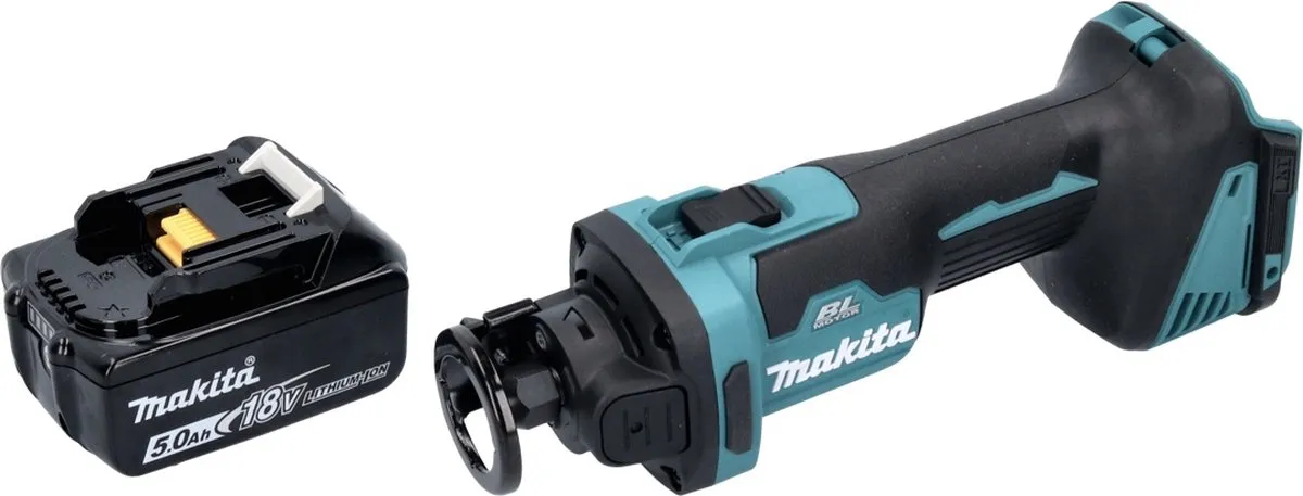 Makita DCO 181 T1 Accu-Rotatiesnijder 18V 32.000 tpm - 5,0 Ah - afbeelding 3 van 5