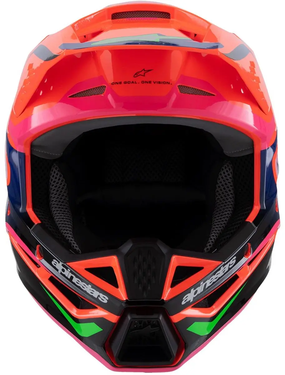 Alpinestars S-M3 Youth Deegan Helm - Maat M - Oranje
