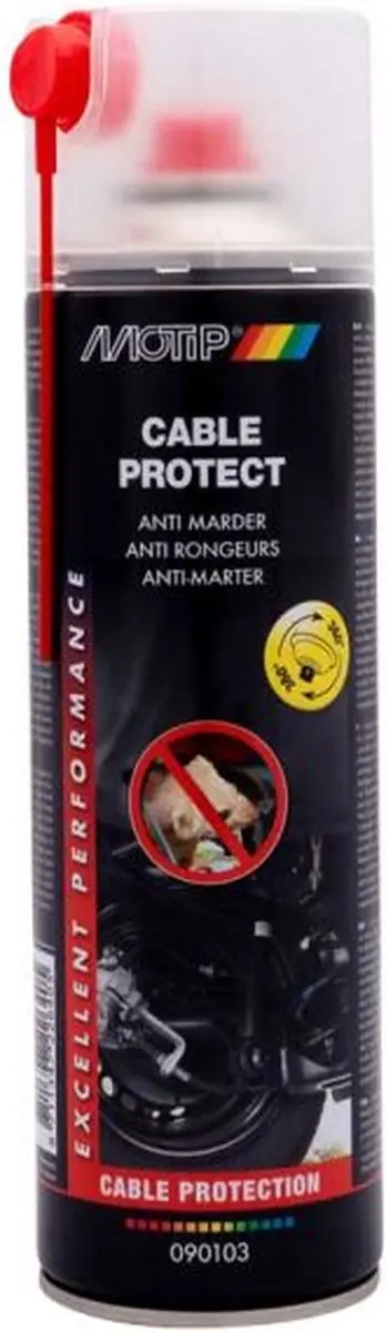Motip Anti-Marterspray 500ml - Zwart