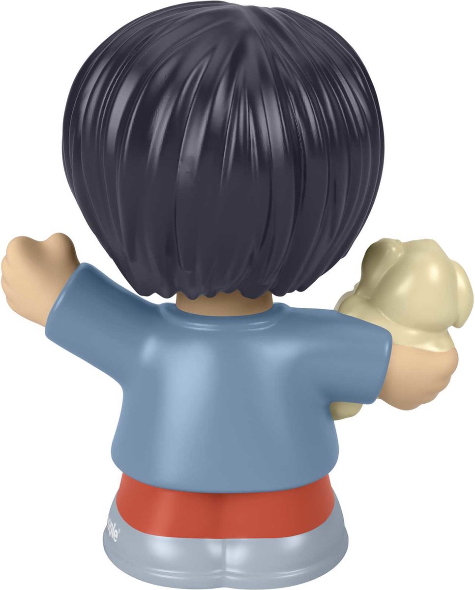 Fisher-Price Little People Woman with Puppy, 1 jaar, Meerkleurig