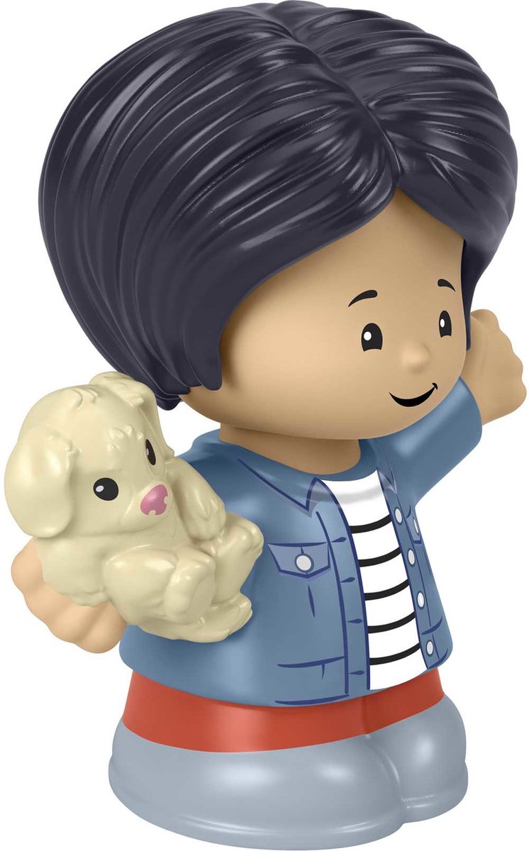 Fisher-Price Little People Woman with Puppy, 1 jaar, Meerkleurig