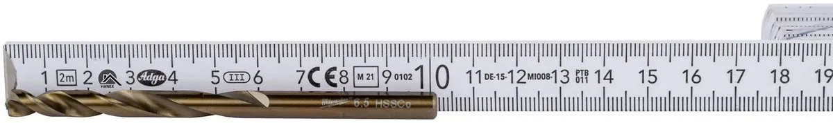 Milwaukee Metaalboren HSS-G Cobalt 6,5mm - 10 Stuks