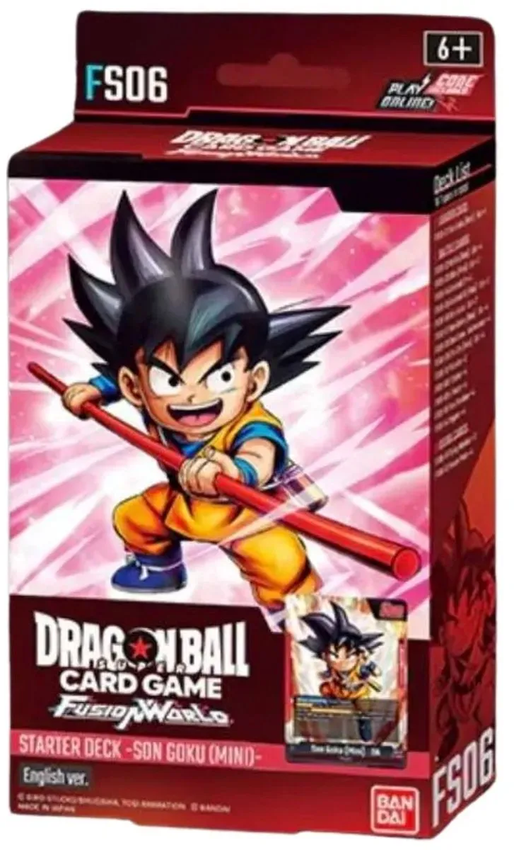 Bandai Namco Dragon Ball SCG Fusion World FS06 Starter Deck Son Goku