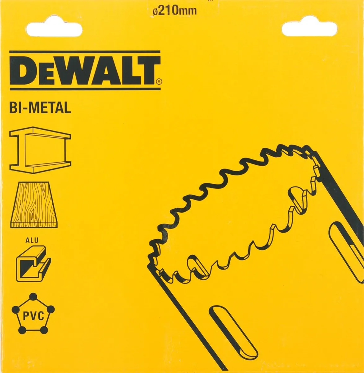 DeWalt DT8267 Gatenzaag 210mm
