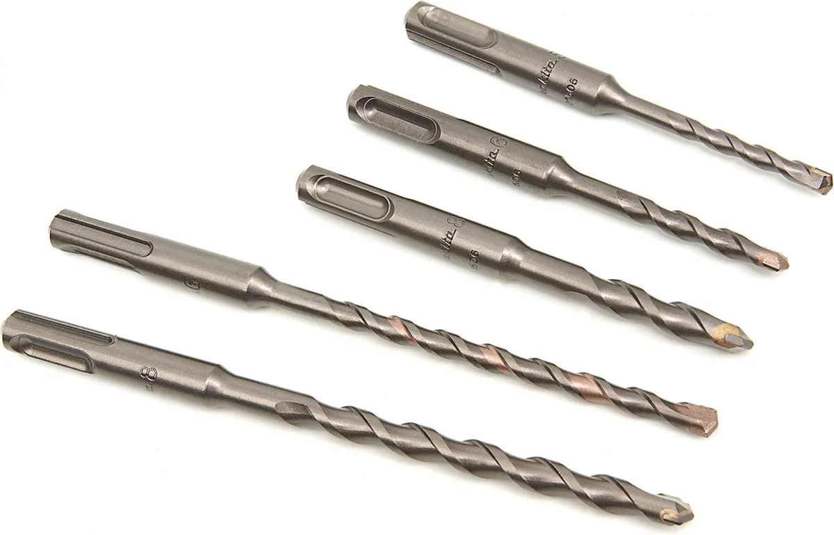 Makita SDS Plus Steenboren Set 5-delig - 110mm/160mm