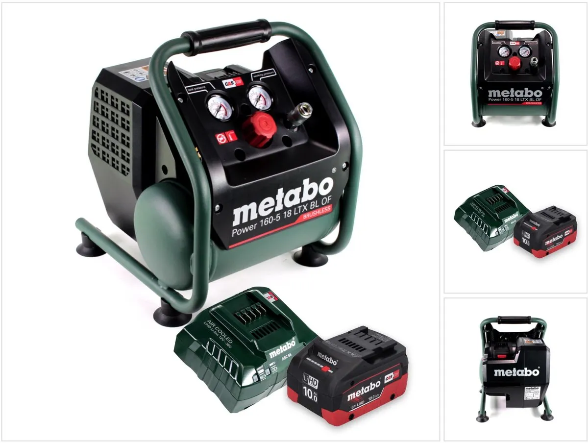 Metabo Power 160-5 18 LTX BL OF Compressor 18V 8,0 bar