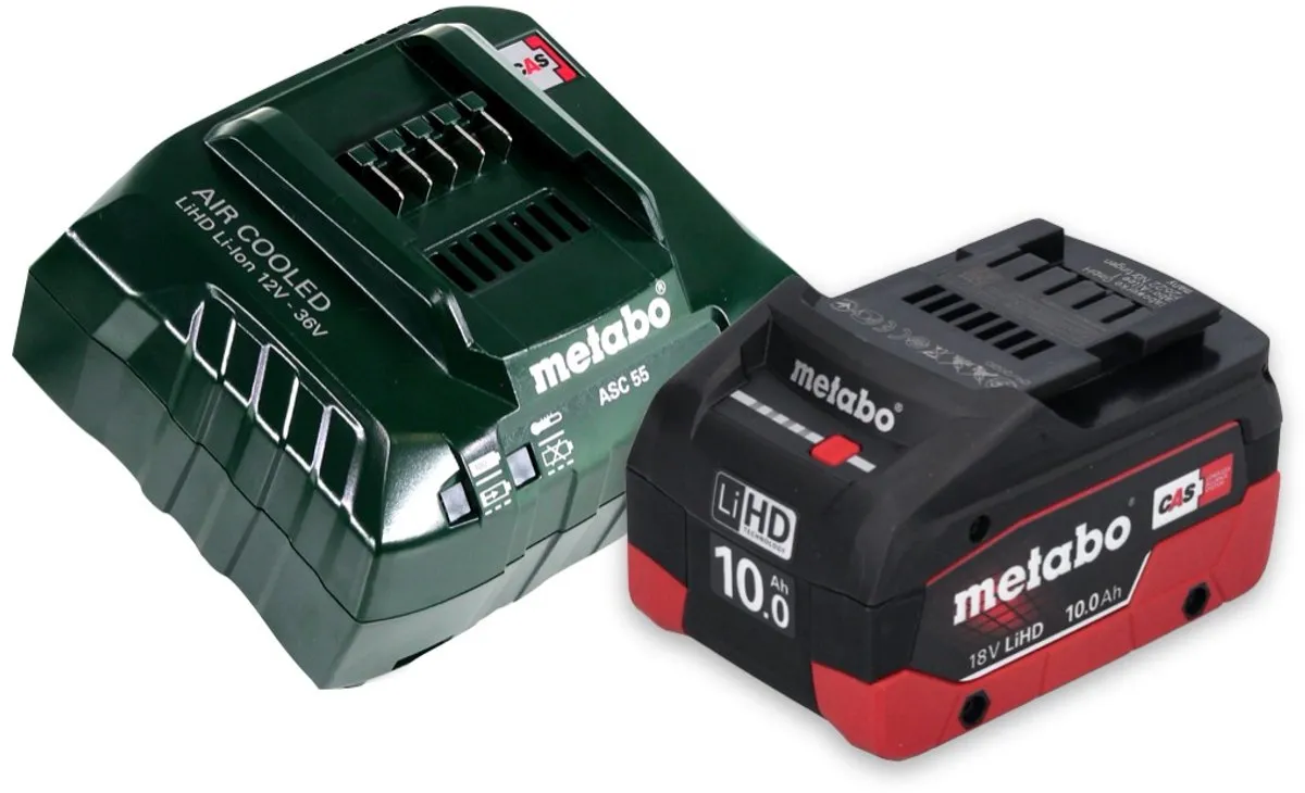 Metabo Power 160-5 18 LTX BL OF Compressor 18V 8,0 bar - 5L Groen