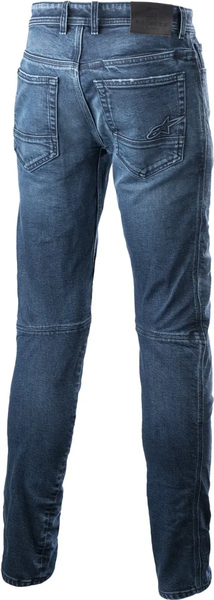 Alpinestars Argon Slim Fit Denim Motorfietsbroek - Blauw 40