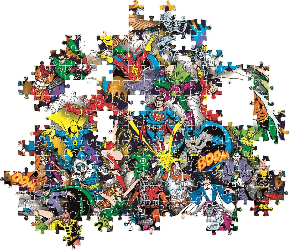 Clementoni DC Comics Justice League Puzzel 1000 Stuks - Multicolor