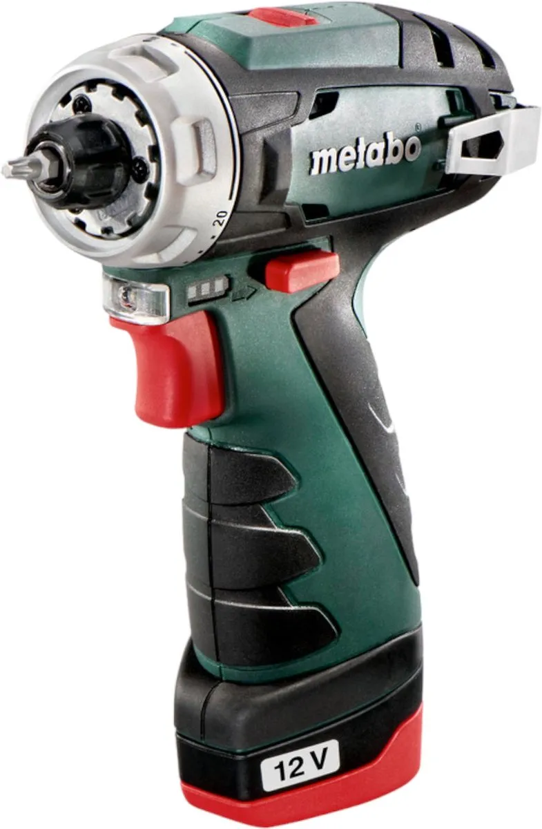 Metabo Powermaxx BS Basic 12V - 2x 2.0Ah accu's - 2 snelheden