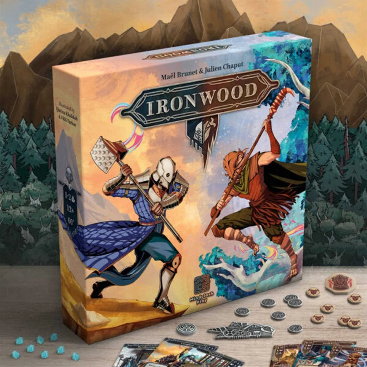 Asmodee Ironwood Bordspel - 1-2 Spelers