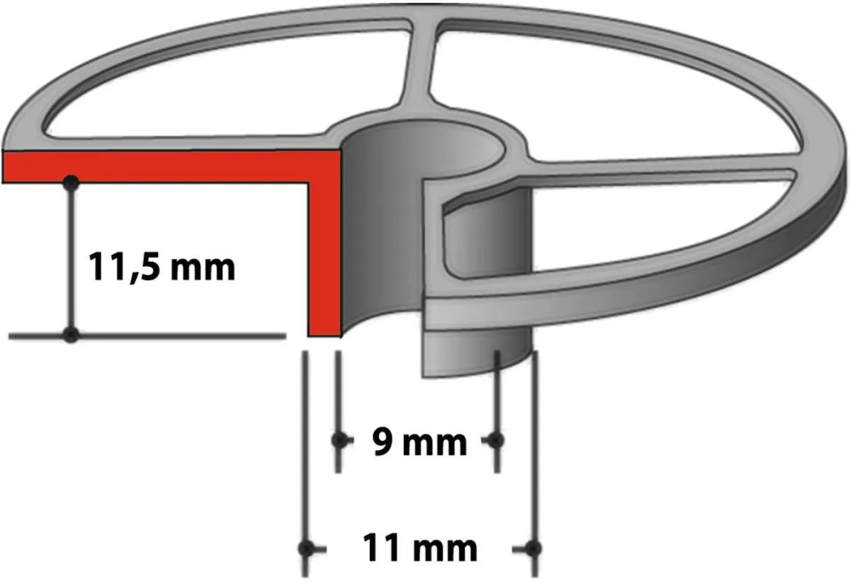 Makita Kopieerring 11mm - 193331-5