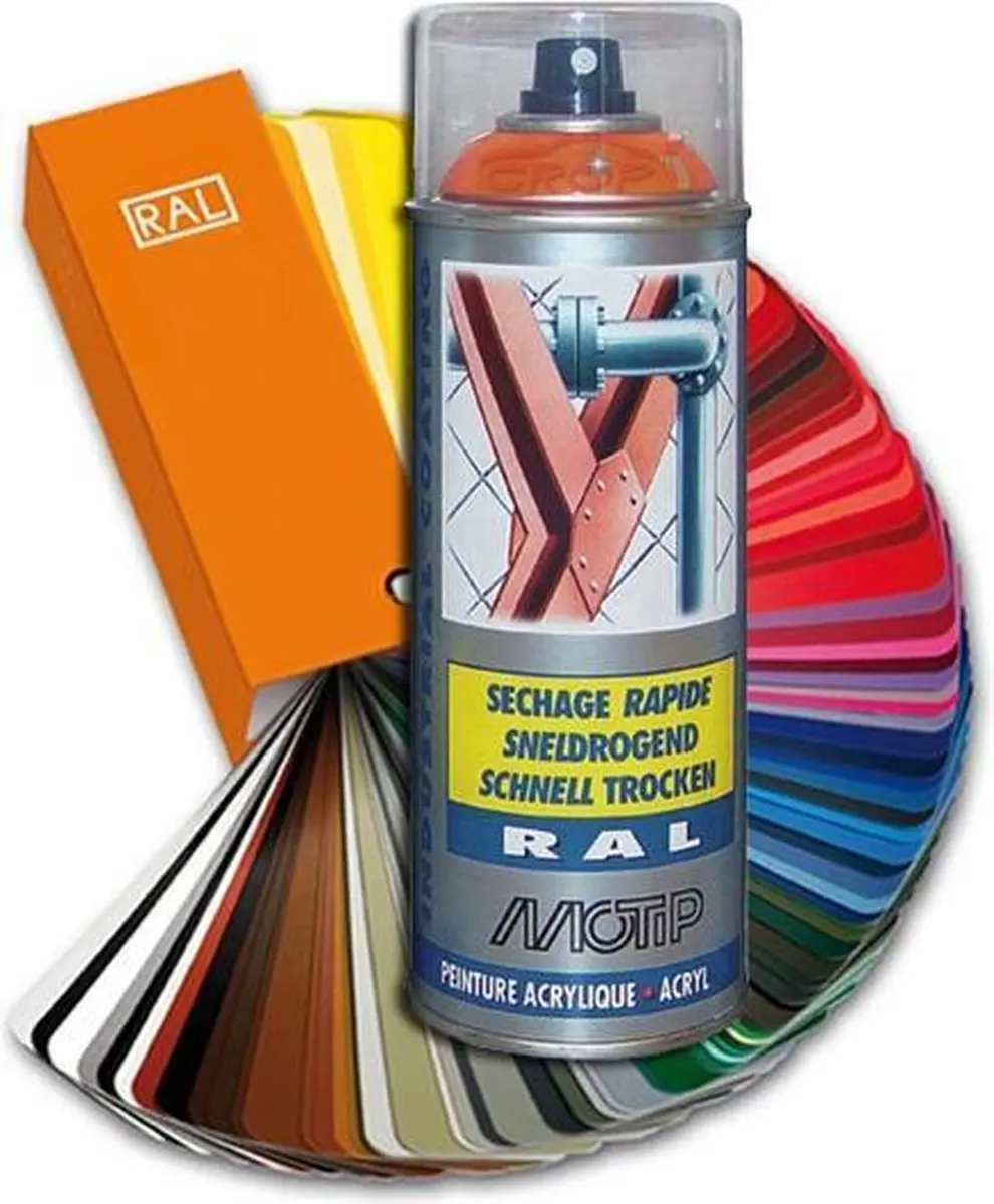 Motip Dupli RAL 8016 Spuitbus 400ml