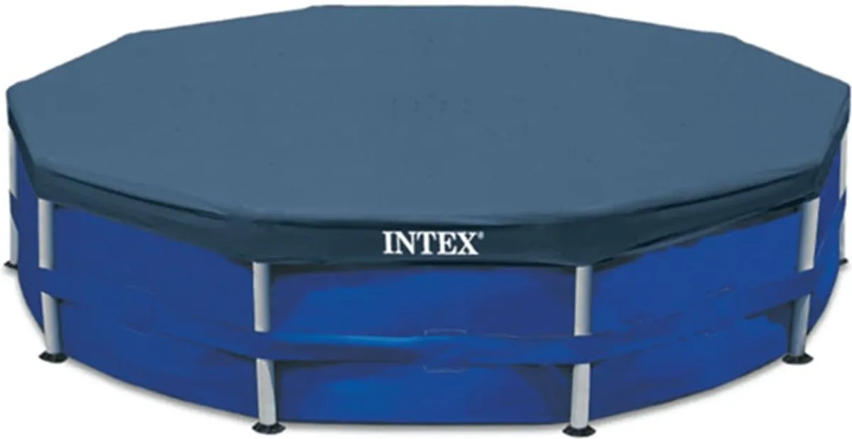 Intex Afdekzeil Frame Zwembad 305cm - Blauw