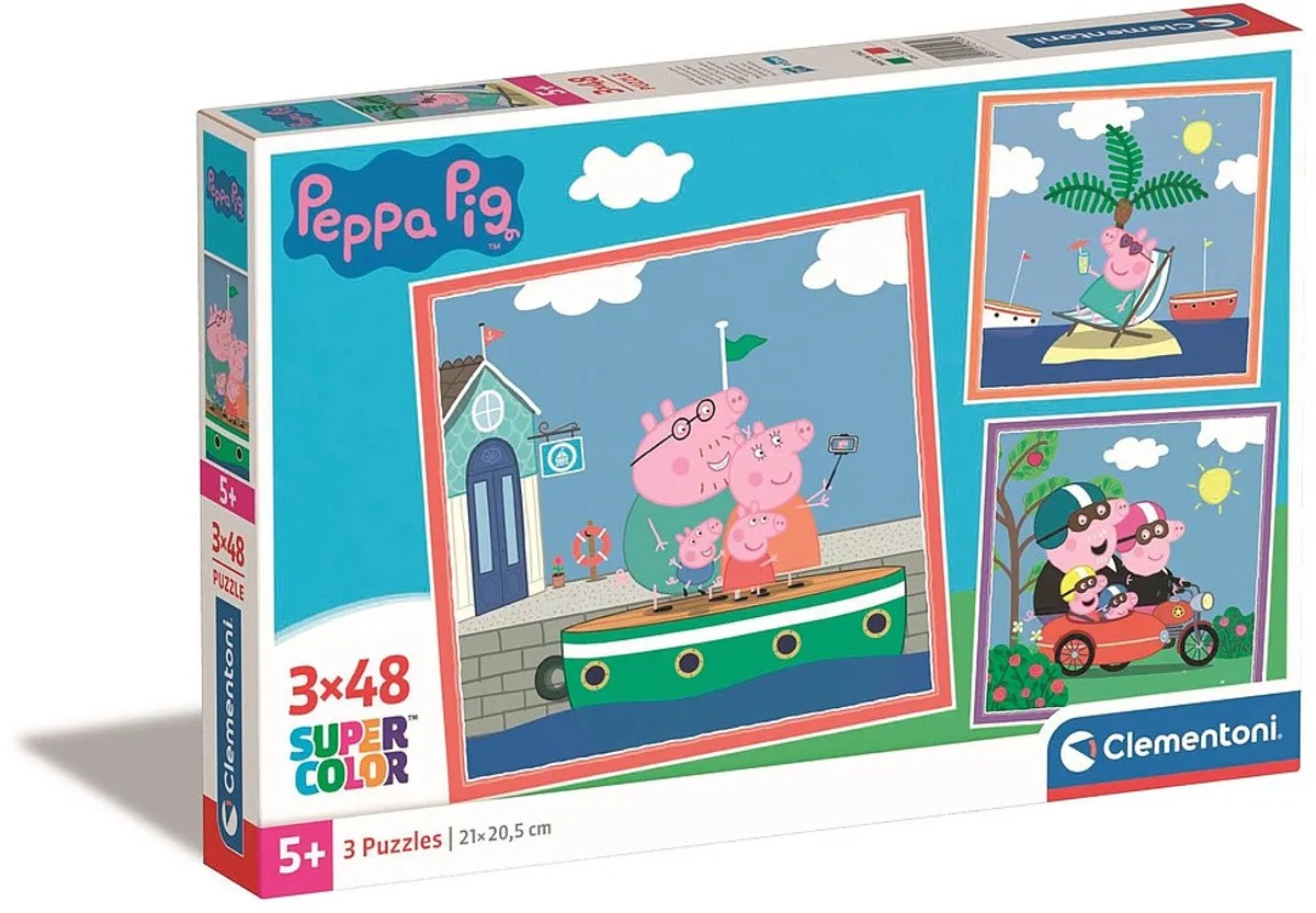 Clementoni Peppa Pig Puzzel 348 Stuks - Multicolor