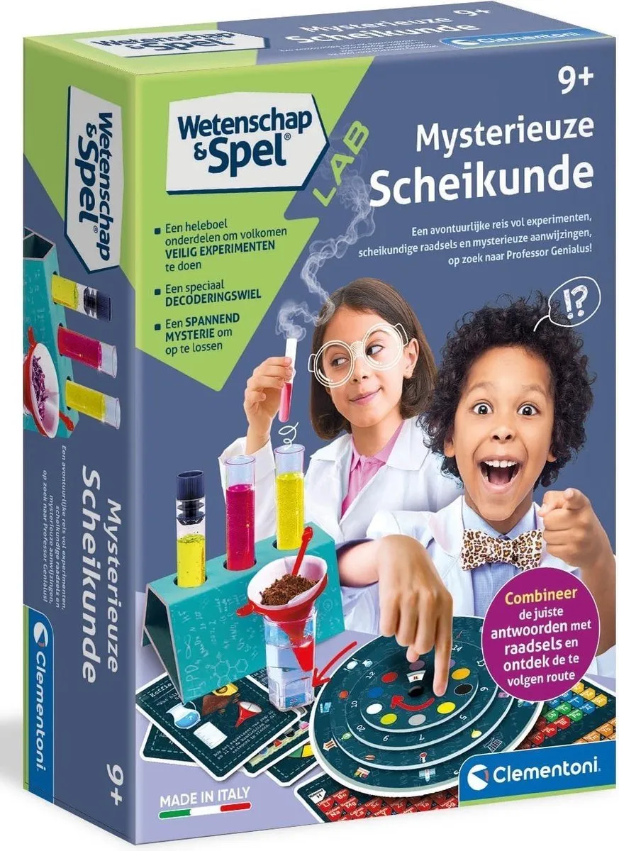 Clementoni Mysterieuze Scheikunde Experimenteerdoos 56012