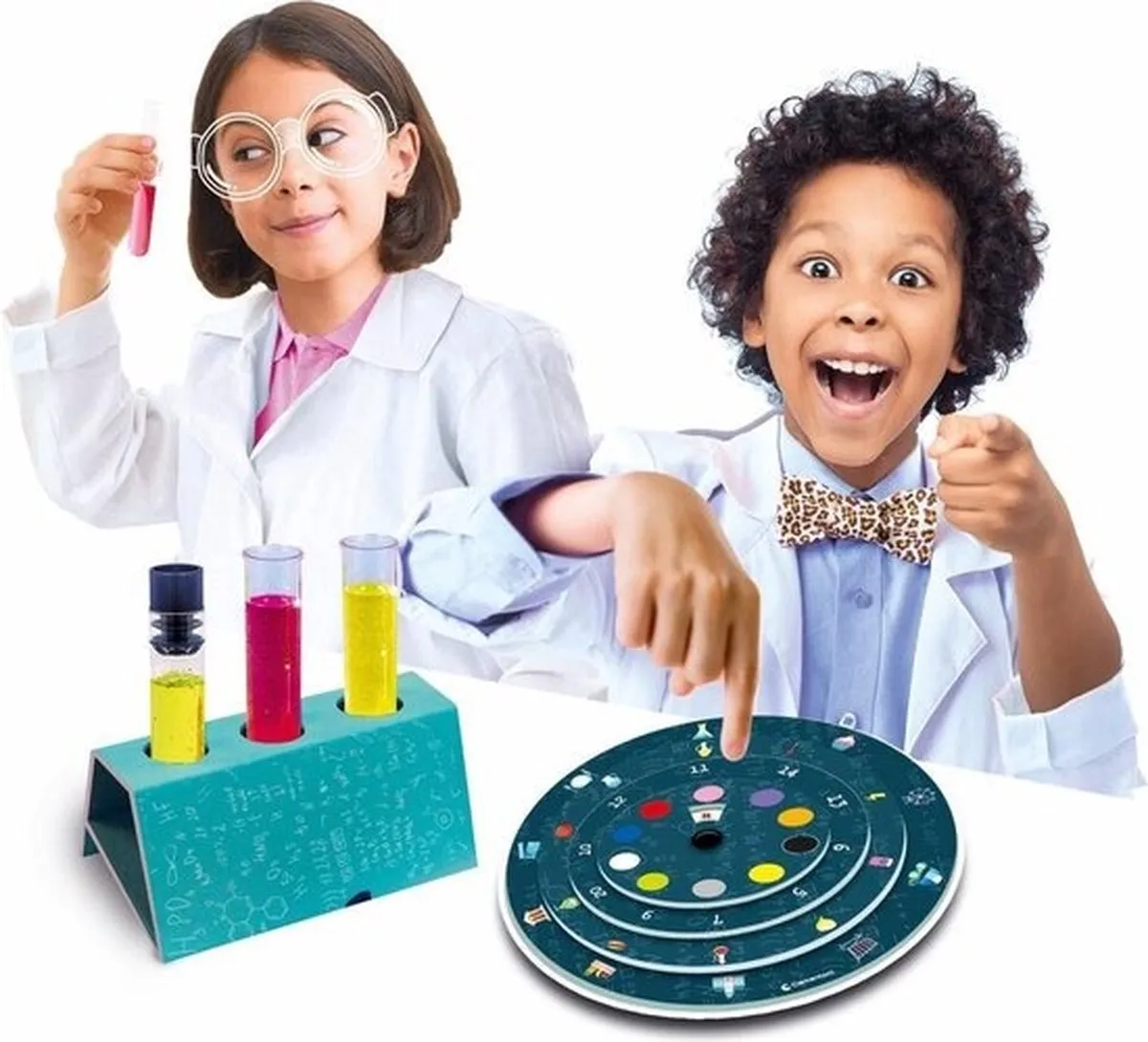 Clementoni Mysterieuze Scheikunde Experimenteerdoos 56012 - 8+ Jaar