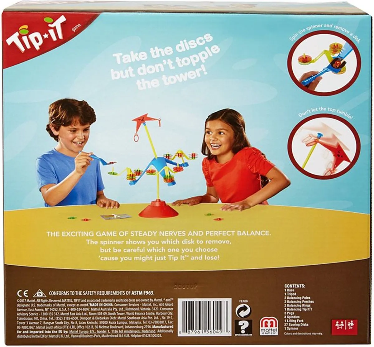 Mattel Tip It - Spel - FLK86 - 2-4 Spelers