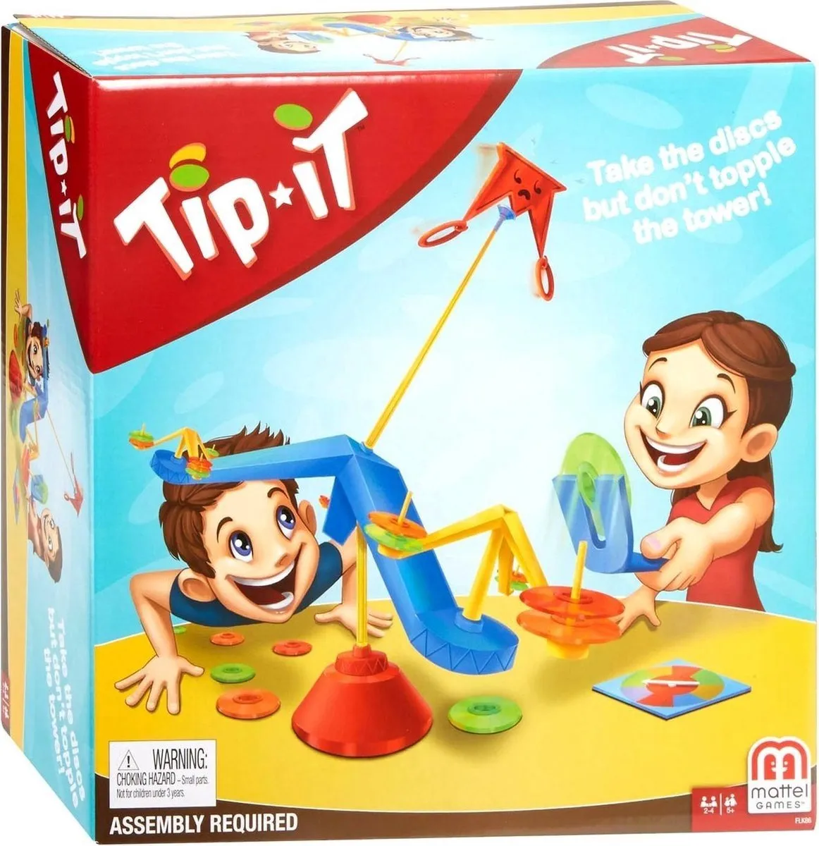 Mattel Tip It - Spel - FLK86 - 2-4 Spelers - afbeelding 6 van 6