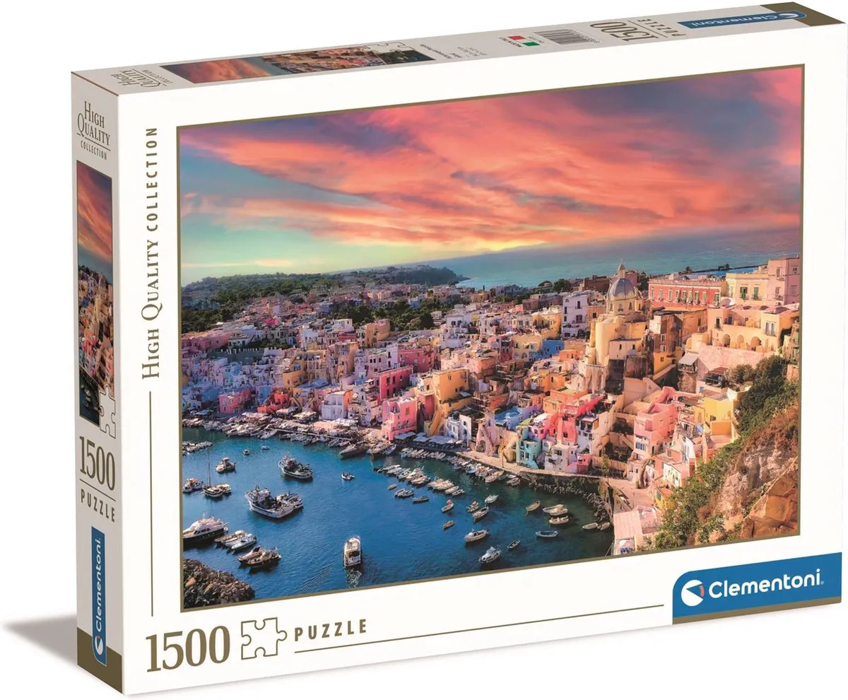 Clementoni Picturesque Procida Island Puzzel 1500 Stuks