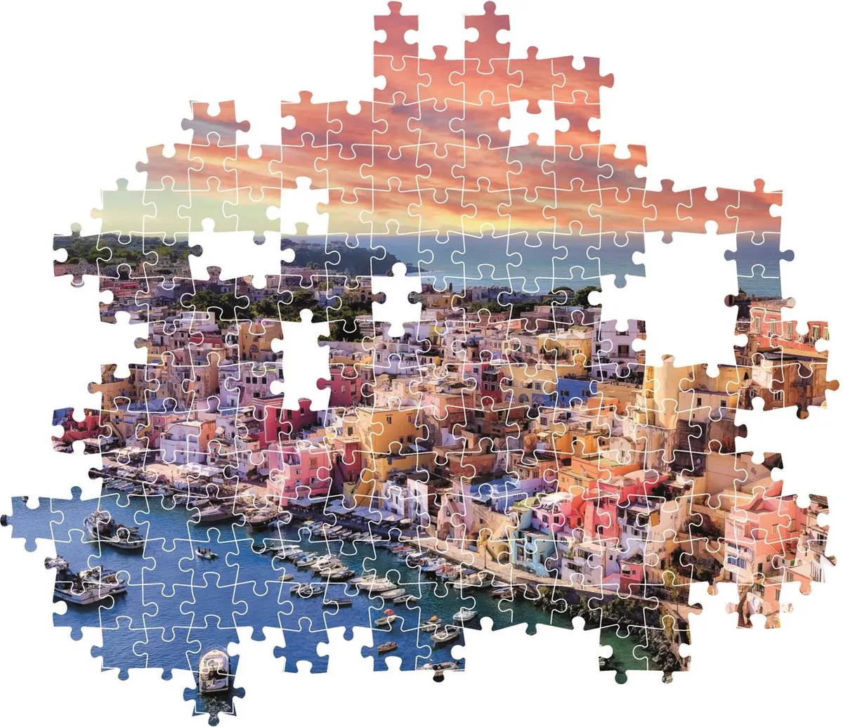 Clementoni Picturesque Procida Island Puzzel 1500 Stuks - Multikleur