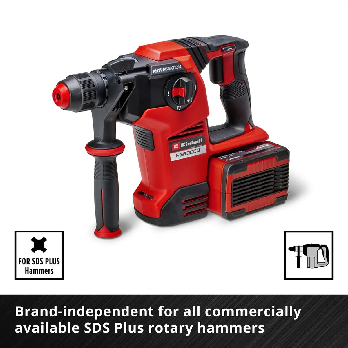 Einhell Betonborenset SDS-Plus - 7-delig - 160mm - afbeelding 6 van 6