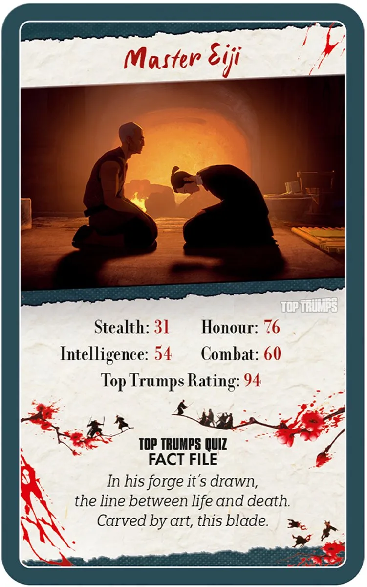 Winning Moves Top Trumps Blue Eye Samurai Limited Edition - 2-4 Spelers