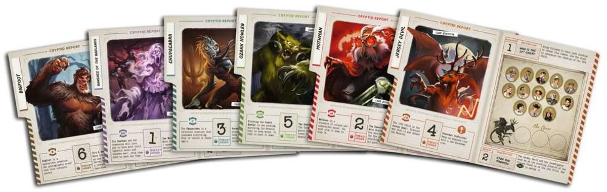 Ravensburger Horrified: American Monsters - Bordspel