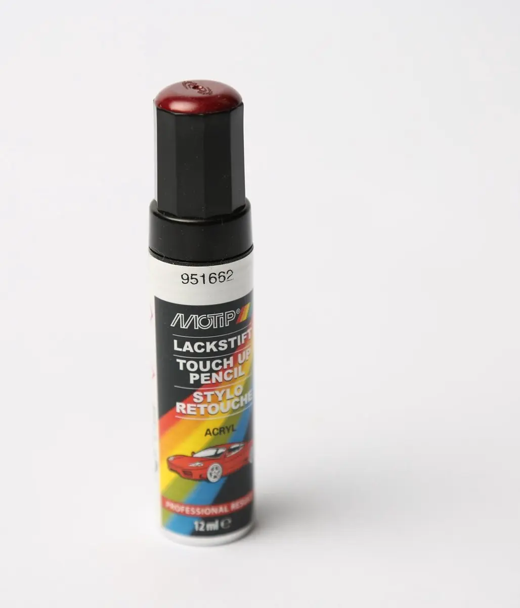 Motip Auto Lakstift Rood Metallic 12ml