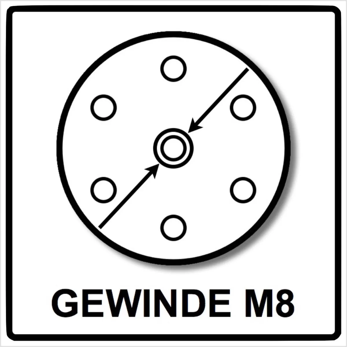Makita Schuurschijf Zacht 150mm M8 196684-1 - 2 Stuks - afbeelding 5 van 5